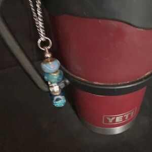 Charm for mug, purse or key chain. Add a little elegance let the world know it’s